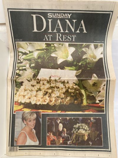 OLD NEWSPAPER: Sunday Star Times, 7 September 1997 - Death of Princess Diana