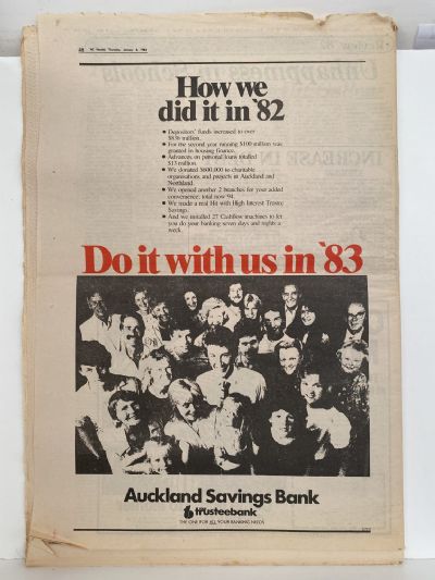 OLD NEWSPAPER: The New Zealand Herald, 6 January 1983 - Review of 1982