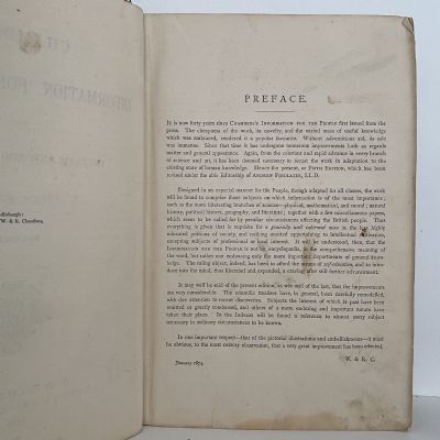 CHAMBER'S INFORMATION for the PEOPLE 5th Edition, Volume 1.