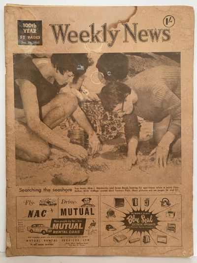 OLD NEWSPAPER: The Weekly News, 26 December 1962