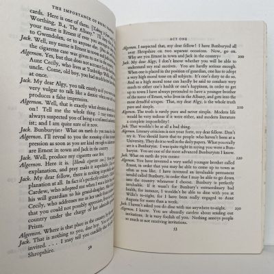 THE IMPORTANCE OF BEING EARNEST