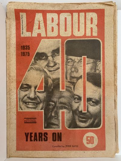 OLD NEWSPAPER: New Zealand Labour Party 40 Years on 1935 - 1975