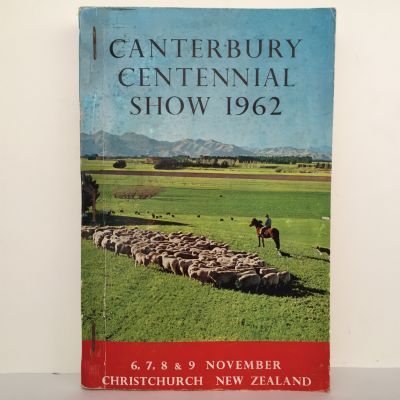 Canterbury Centennial Show Catalouge 1962 