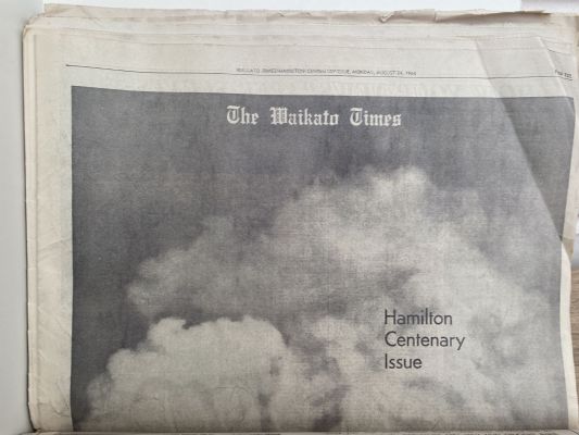 OLD NEWSPAPER: The Waikato Times, Hamilton Centenary Edition 1964