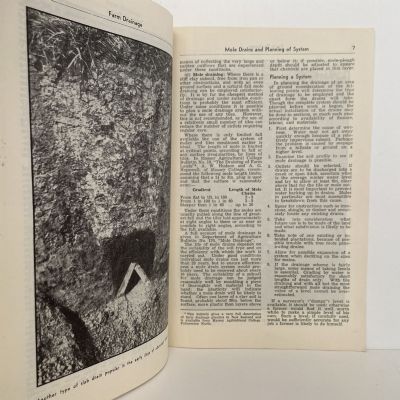 FARM DRAINAGE by D F Scott: Bulletin No. 286