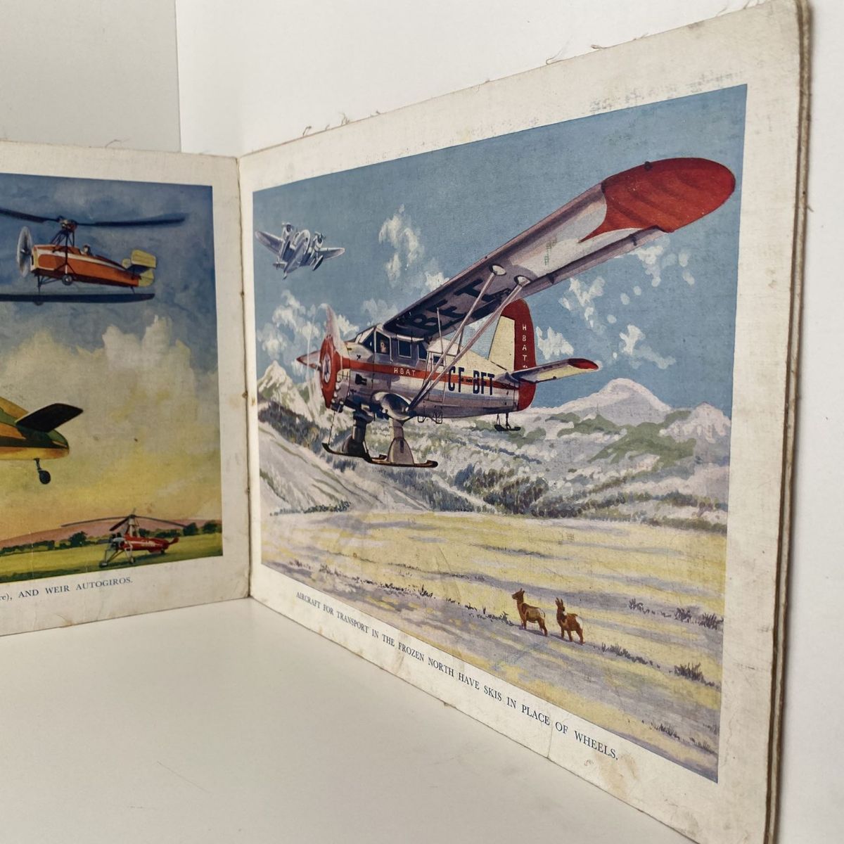 Canvas collection British Aircraft Illustrations of World War 2