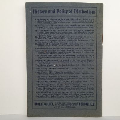 The Popular History of Methodism