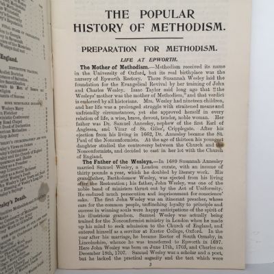 The Popular History of Methodism