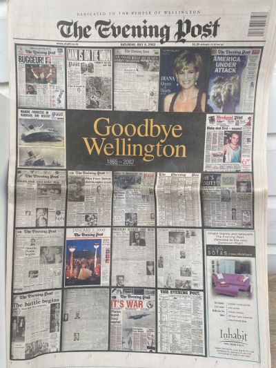 OLD NEWSPAPER: The Evening Post, Wellington - Final edition, 6 July 2002