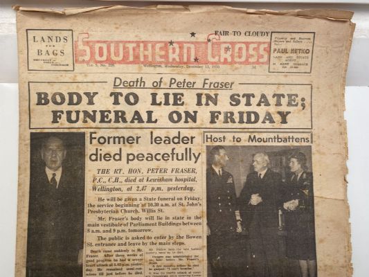 OLD NEWSPAPER: The Southern Cross, Wellington - 13 December 1950