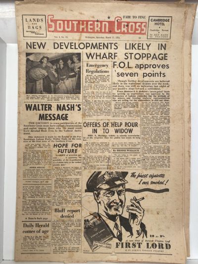 OLD NEWSPAPER: The Southern Cross, Wellington - 17 March 1951