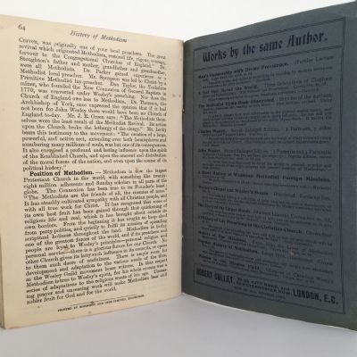 The Popular History of Methodism