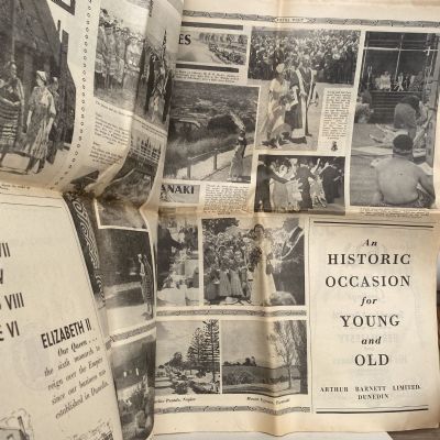 OLD NEWSPAPER: The Evening Star - Royal Visit Supplement January 1954