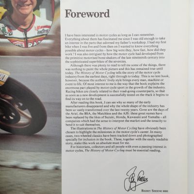 The History of Motor Cycling