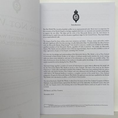DEEDS NOT WORDS: Mercantile Marine War Medal Applications on the New Zealand