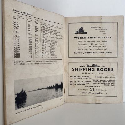WARSHIPS OF WORLD WAR 1: No 5 - Submarines