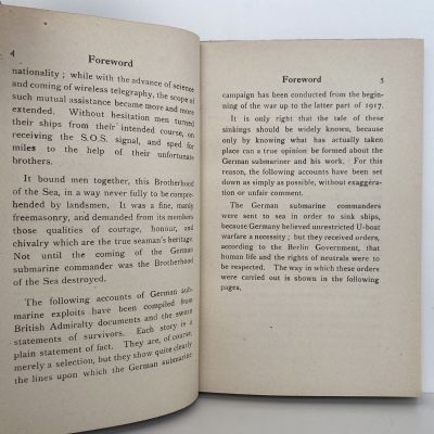 THE GERMAN PIRATE: His Methods and Record