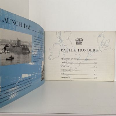 H.M.S. SOVEREIGN: Commissioning Souvenir