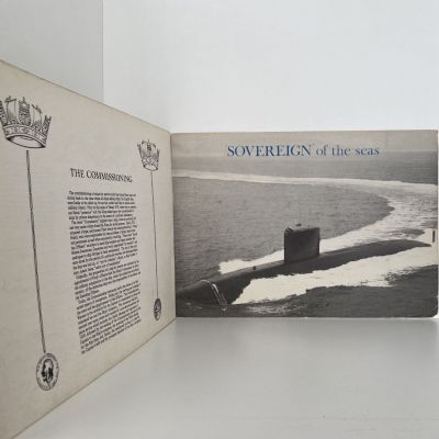 H.M.S. SOVEREIGN: Commissioning Souvenir