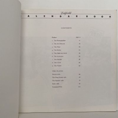 Patrick Litchfield's Unipart CALENDAR BOOK