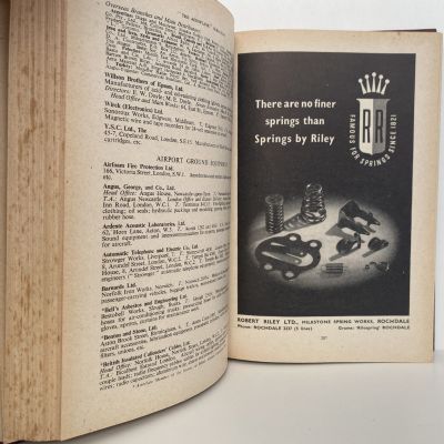 AEROPLANE DIRECTORY of British Aviation 1953