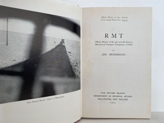 RMT: History of 4th and 6th Reserve Mechanical Transport Companies 2 NZEF