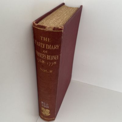 THE EARLY DIARY OF Frances Burney 1768-1778