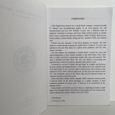 CLYDE ENGINEERING LIMITED: As I Remember It