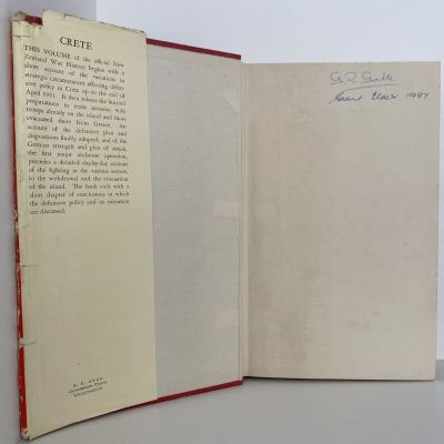 CRETE: Official History of New Zealand in the Second World War 1939-45