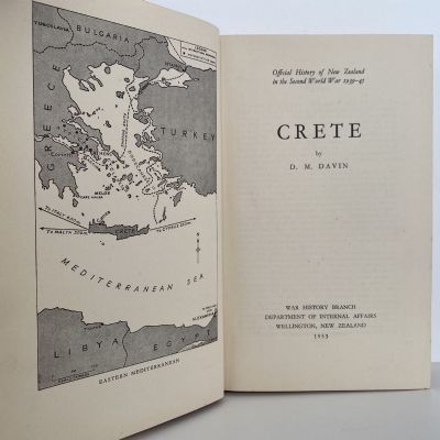 CRETE: Official History of New Zealand in the Second World War 1939-45