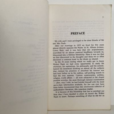 WALTER NASH: Pioneer and Prophet