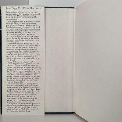 JEAN BEGG, C.B.E. Her Story