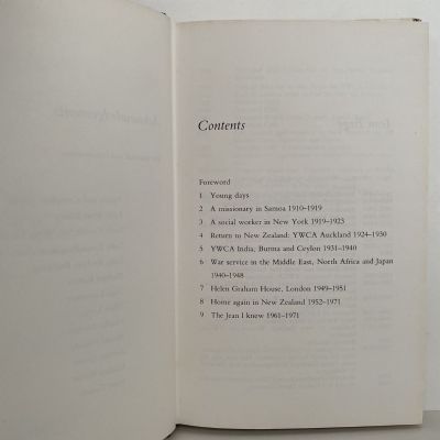 JEAN BEGG, C.B.E. Her Story