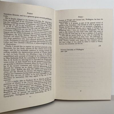 NEW ZEALAND LETTERS of THOMAS ARNOLD the Younger