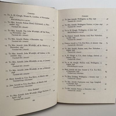 NEW ZEALAND LETTERS of THOMAS ARNOLD the Younger