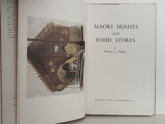 MAORI HOUSES AND FOOD STORES