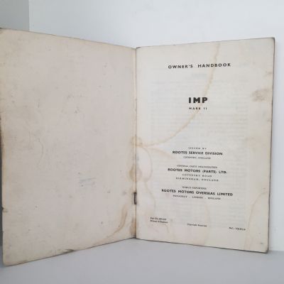IMP MARK II: Owners Handbook