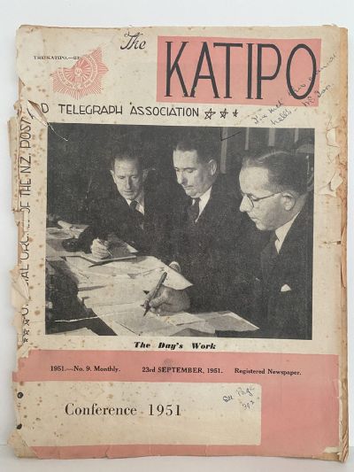 THE KATIPO: New Zealand Post & Telegraph Association - Conference 1951