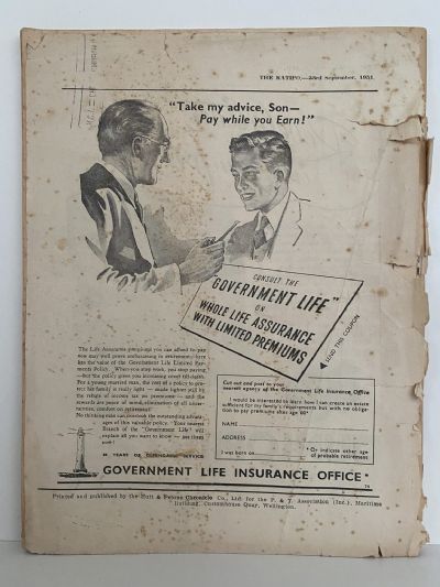 THE KATIPO: New Zealand Post & Telegraph Association - Conference 1951