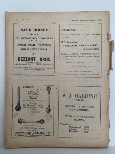 THE KATIPO: New Zealand Post & Telegraph Association - Conference 1951