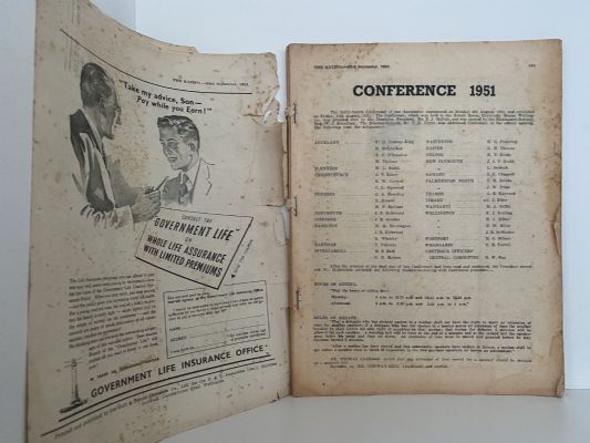 THE KATIPO: New Zealand Post & Telegraph Association - Conference 1951