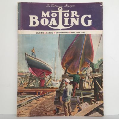 Motor Boating Magazines 1958