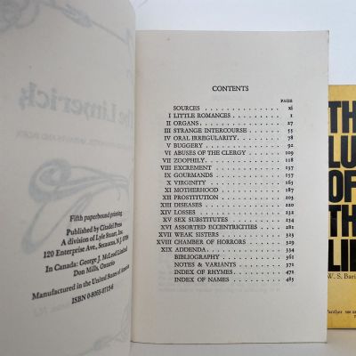 THE LIMERICK 1700 Examples, With Notes, Variants and Index