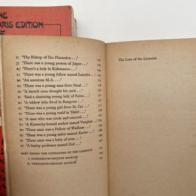 THE LIMERICK 1700 Examples, With Notes, Variants and Index