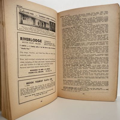 AUTOMOBILE ASSOCIATION: South Island Handbook 1962-63
