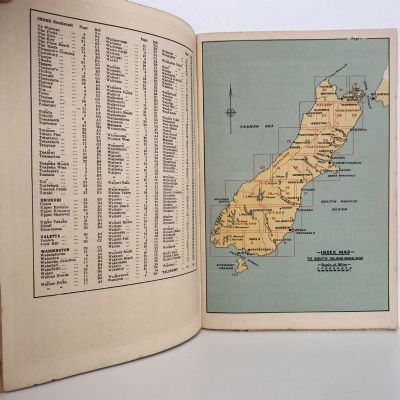 AA ROAD MAP: South Island of New Zealand
