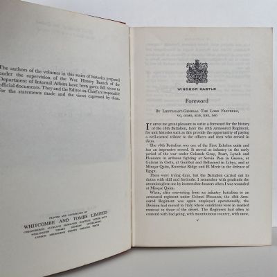 18 BATTALION & ARMORED REGIMENT: History of New Zealand in the Second World War