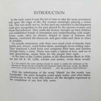 PIONEERING TO PROSPERITY 1874 - 1974