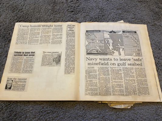 4 SCRAPBOOKS of assorted Wartime Newspaper cuttings
