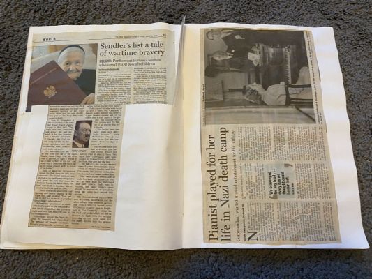 4 SCRAPBOOKS of assorted Wartime Newspaper cuttings